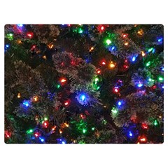 Christmas Lights Two Sides Premium Plush Fleece Blanket (baby Size) by Apen