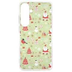 Christmas Pattern, Christmas Tree, Santa Samsung Galaxy S24 Ultra 6 9 Inch Tpu Uv Case by kyorashop23