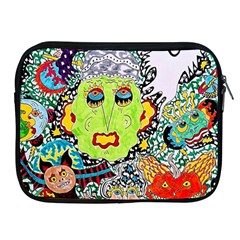 Supersonic Monster Mash Apple Ipad 2/3/4 Zipper Cases by chellerayartisans