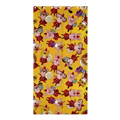 Cartoon Xmas Characters Pattern Shower Curtain 36  X 72  (stall)  by kyorashop23