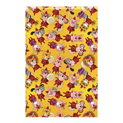 Cartoon Xmas Characters Pattern Shower Curtain 48  X 72  (small)  by kyorashop23