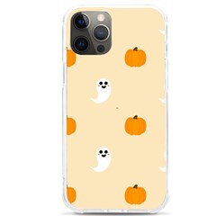 Pumpkin And Boo Crew Halloween  Iphone 12 Pro Max Tpu Uv Print Case by Safari