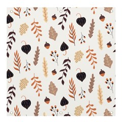 Autumn Seamless Leaves Pattern  Banner And Sign 4  X 4  by Safari