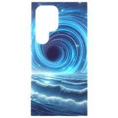 Astral Waveform Fantasy Samsung Galaxy S24 Ultra 6 9 Inch Black Tpu Uv Case by Grandong