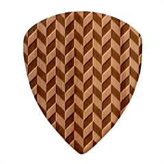 Black And White Pattern Wood Guitar Pick (set Of 10) by ytdream