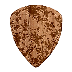 Abstract Floral Artwork Wood Guitar Pick (set Of 10) by ExtraAwesomeSauce