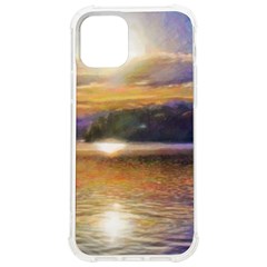 Serene Sunset Over Water Iphone 12/12 Pro Tpu Uv Print Case by ExtraAwesomeSauce