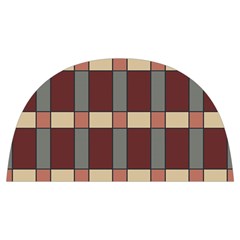 Modern Art Geometric Pattern In Red Hues Anti Scalding Pot Cap by ExtraAwesomeSauce