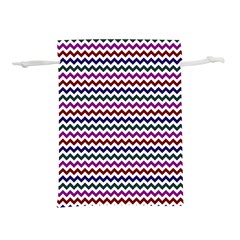 Chevron Pattern Lightweight Drawstring Pouch (l) by ytdream