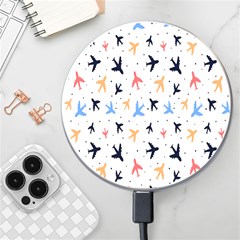 Cute Airplanes Planes Wireless Fast Charger(white) by ConteMonfrey