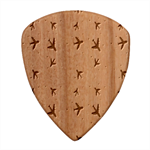 Cute airplanes planes Guitar Shape Wood Guitar Pick Holder Case And Picks Set Pick