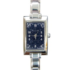 Astronomie Astrologie Vintage  Rectangle Italian Charm Watch