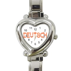 Deutsch Heart Italian Charm Watch