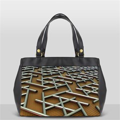 0118 F Expression Of Structure Large Oversize Office Handbag (2 Sides) by geonetique