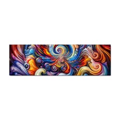 Dynamic Color Vortex Sticker (bumper) by ExtraAwesomeSauce