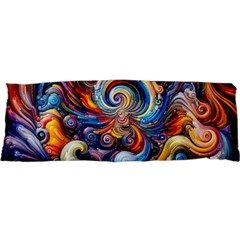 Dynamic Color Vortex 25 x71  Body Pillow Case Dakimakura (two Sides)