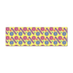 Colorful Bitcoin Pattern Sticker Bumper (10 Pack) by ExtraAwesomeSauce