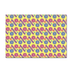 Colorful Bitcoin Pattern Sticker A4 (100 Pack) by ExtraAwesomeSauce