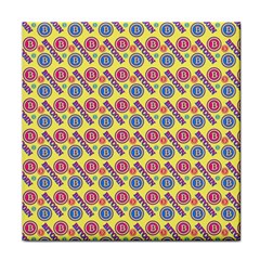 Colorful Bitcoin Pattern Face Towel by ExtraAwesomeSauce