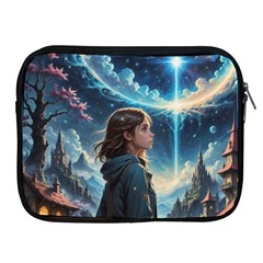 Enchanting Fantasy Night Sky Scene Apple Ipad 2/3/4 Zipper Cases by ExtraAwesomeSauce