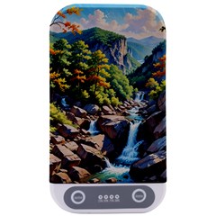 Serene Mountain Waterfall Landscape Sterilizers by ExtraAwesomeSauce