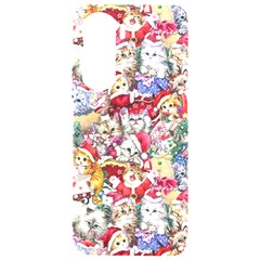 Pattern Kitten Christmas Samsung Galaxy S24 Plus 6 7 Inch Black Tpu Uv Case by Bedest