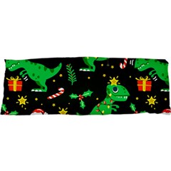 Christmas Funny Pattern Dinosaurs 25 x71  Body Pillow Case Dakimakura (two Sides)