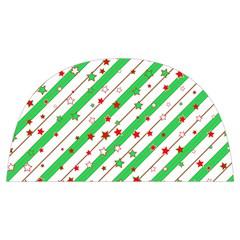 Christmas Paper Stars Pattern Texture Background Colorful Colors Seamless Anti Scalding Pot Cap