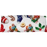 Christmas Socks Gloves Candy Cane Stocking Seamless 25 x67  Body Pillow Case Dakimakura (Two Sides) Front