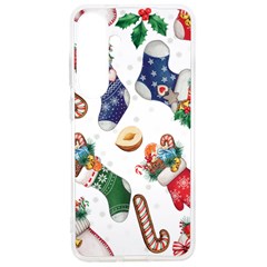 Christmas Socks Gloves Candy Cane Stocking Seamless Samsung Galaxy S24 Ultra 6 9 Inch Tpu Uv Case by Grandong