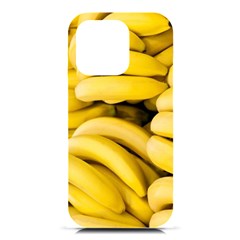 Bananas, Macro, Fruits, Ripe Bananas Iphone 16 Pro Black Uv Print Pc Hardshell Case