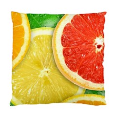 Fruit, Lemon Standard Cushion Case (one Side) by kyorashop23