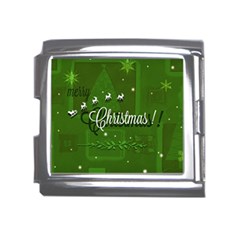 Merry Christmas , Holidays, Celebrations Mega Link Italian Charm (18mm) by kyorashop23