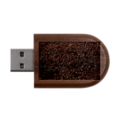 Grass Nature Meadow Wood Oval Usb Flash Drive