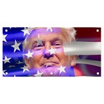 Donald Trump Flag Banner and Sign 6  x 3  Front