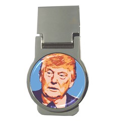 Orange Donald Trump Money Clips (round)  by vintagetrump