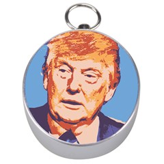 Orange Donald Trump Silver Compasses by vintagetrump