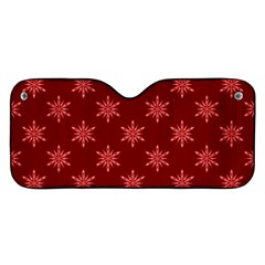 Illustrations Red Abstract Pattern Seamless Texture Car Windshield Sunshade by Hannah976