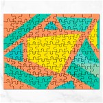 Geometric Design 02 Rectangular Jigsaw Puzzl Front