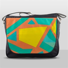 Geometric Design 02 Messenger Bag by myclothy