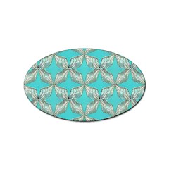 Geometric Design 13 Sticker Oval (10 Pack) by myclothy