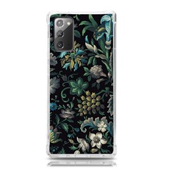 Pattern Flowers Plants Leaves Samsung Galaxy Note 20 Tpu Uv Case by Posterlux