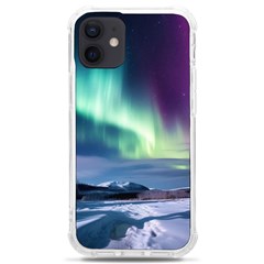 Northern Lights Aurora Night Nature Iphone 12 Mini Tpu Uv Print Case	 by Posterlux