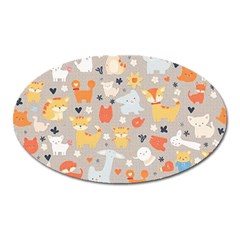 Pet Animal 02 Oval Magnet by myclothy