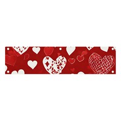 Valentine Banner And Sign 4  X 1  by pollyparadiseartshop