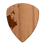 Smokescreen Wood Guitar Pick (Set of 10) Front