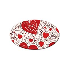 Be My Valentine Sticker Oval (100 Pack) by pollyparadiseartshop