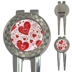 Be My Valentine 3-in-1 Golf Divots by pollyparadiseartshop