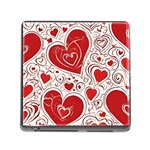 Be My Valentine Memory Card Reader (Square 5 Slot) Front