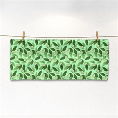 Leaves Pattern Texture Seamless Hand Towel by Hannah976